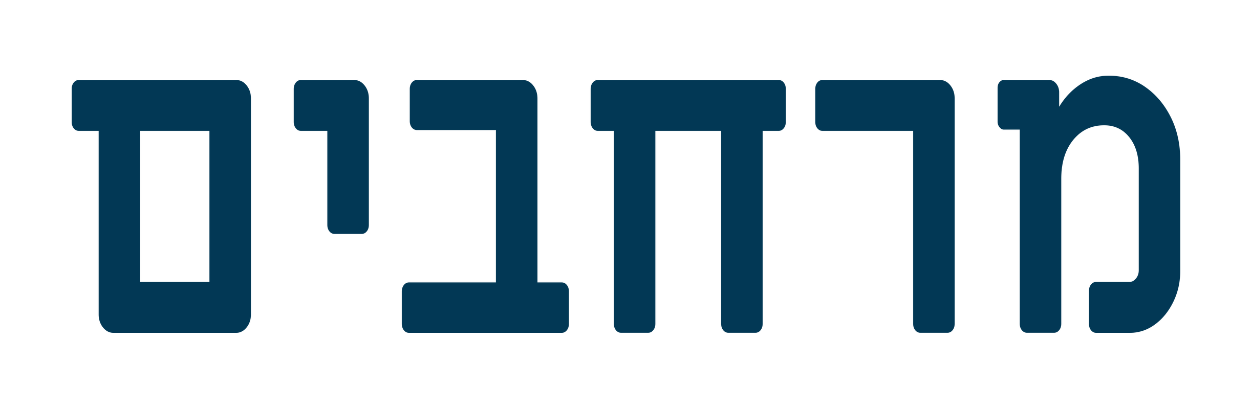 מרחבים